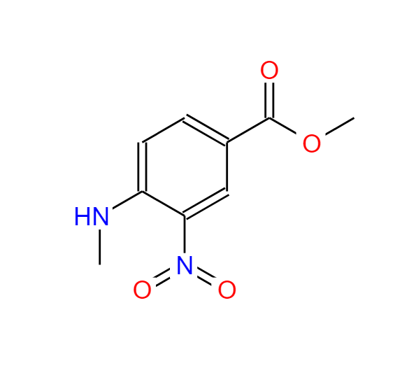 2-(甲基氨基)-5-(甲氧羰基)-3-硝基苯,2-(methylamino)-5-(methoxycarbonyl)-3-nitrobenzene