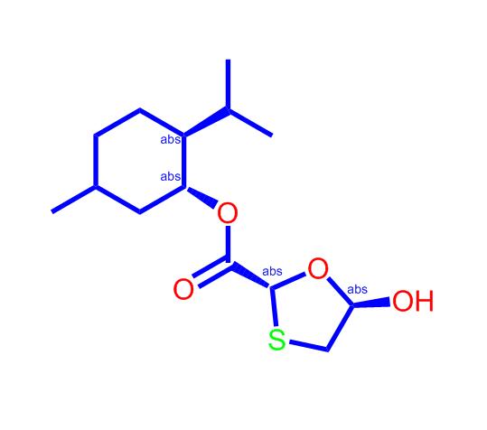 (1R,2S,5R)-5-甲基-2-異丙基環(huán)己酯,(2R,5R)-(1R,2S,5R)-2-Isopropyl-5-methylcyclohexyl5-hydroxy-1,3-oxathiolane-2-carboxylate