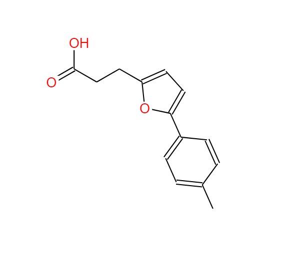 3-(5-P-甲苯基-呋喃-2-基)-烟酸,3-(5-P-TOLYL-FURAN-2-YL)-PROPIONIC ACID