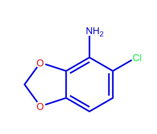 5-氯苯并[1,3]二恶茂-4-胺,5-chlorobenzo[d][1,3]dioxolcyclopenten-4-amine