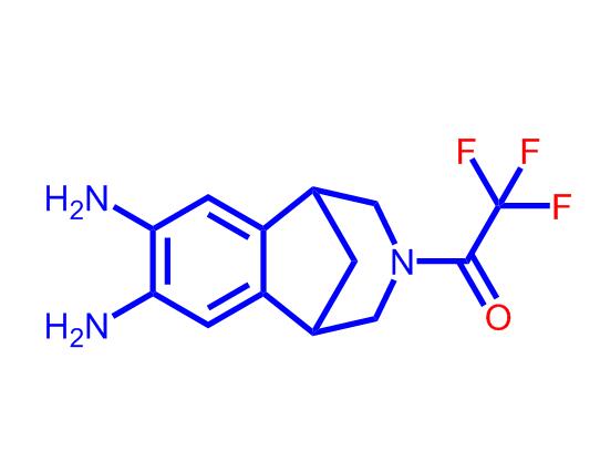 2,3,4,5-四氢-3-(三氟乙酰基)-1,5-甲桥-1H-3-苯并氮杂卓-7,8-二胺,2,3,4,5-Tetrahydro-3-(trifluoroacetyl)-1,5-methano-1H-3-benzazepine-7,8-diamine