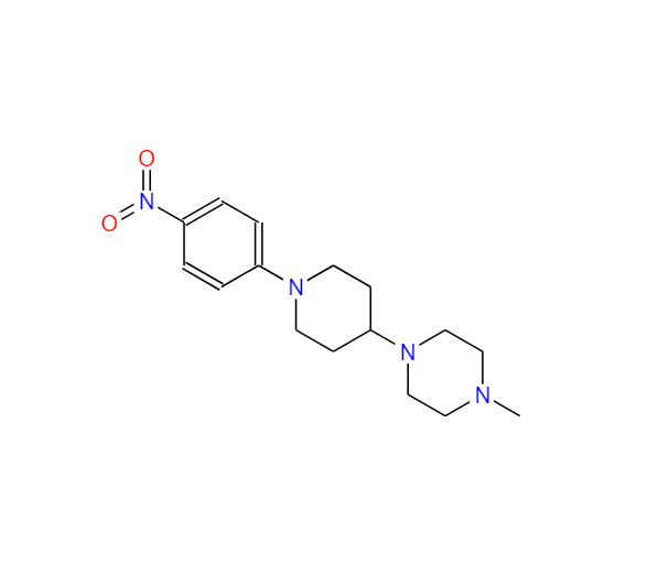 4-[4-(4-甲基哌嗪-1-基)哌啶-1-基]-1-硝基苯,4-[4-(4-Methyl-piperazin-1-yl)-piperidin-1-yl]-1-nitrobenzene