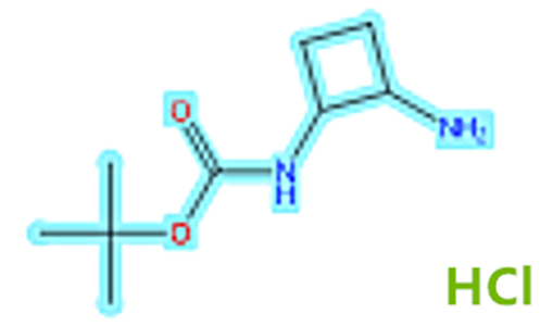 N-(2-氨基環(huán)丁基)氨基甲酸叔丁酯鹽酸鹽,tert-Butyl N-(2-aminocyclobutyl)carbamate hydrochloride