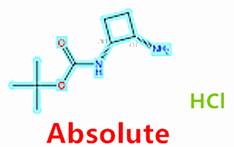 ((1R,2S)-2-氨基環(huán)丁基)氨基甲酸叔丁酯鹽酸鹽,tert-Butyl ((1R,2S)-2-aminocyclobutyl)carbamate hydrochloride