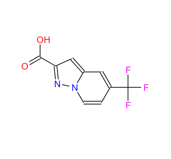 5-三氟甲基吡唑并[1,5-A]吡啶-2-羧酸,Pyrazolo[1,5-a]pyridine-2-carboxylic acid, 5-(trifluoromethyl)-