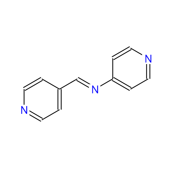 N,1-二(吡啶-4-基)甲胺,4-Pyridinamine, N-(4-pyridinylmethylene)-