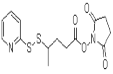 2,5-二氧代吡咯烷-1-基4-(吡啶-2-基二硫烷基）戊酸酯,N-succiniMidyl 4-(2-pyridyldithio)pentanoate