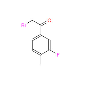 3-氟-4-甲基苯甲酰甲基溴,3-FLUORO-4-METHYLPHENACYL BROMIDE