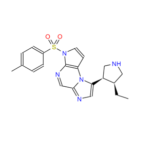 8-((3S,4R)-4-乙基吡咯烷-3-基)-3-甲苯磺?；?3H-咪唑并[1,2-a]吡咯并[2,3-e]吡嗪,8-((3R,4S)-4-ethylpyrrolidin-3-yl)-3-tosyl-3H-imidazo[1,2-a]pyrrolo[2,3-e]pyrazine