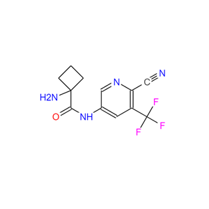 1-氨基-N-[6-氰基-5-(三氟甲基)-3-吡啶基]-環(huán)丁烷甲酰胺,1-amino-N-[6-cyano-5-(trifluoromethyl)-3-pyridinyl]Cyclobutanecarboxamide