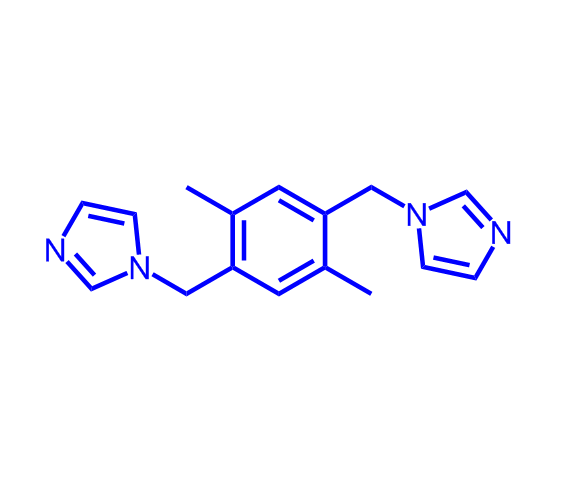 2,5-二甲基-1,4-二[(1-咪唑基)-甲基)]苯,1-[[4-(imidazol-1-ylmethyl)-2,5-dimethylphenyl]methyl]imidazole