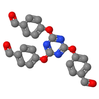2,4,6-三(4-甲酰基苯氧基)-1,3,5-三嗪,Benzaldehyde, 4,4',4''-[1,3,5-triazine-2,4,6-triyltris(oxy)]tris-