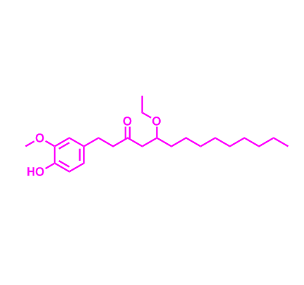 5-乙氧基-10-姜酚,5-Ethoxy-1-(4-hydroxy-3-methoxyphenyl)tetradecan-3-one