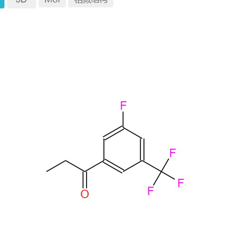 3-氟-5-(三氟甲基)苯丙酮,3'-FLUORO-5'-(TRIFLUOROMETHYL)PROPIOPHENONE