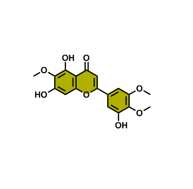 5,7,3'-三羥基-6,4',5'-三甲氧基黃酮,5,7-Dihydroxy-2-(3-hydroxy-4,5-dimethoxyphenyl)-6-methoxy-4H-chromen-4-one