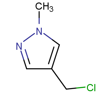 1-甲基-4-(氯甲基)吡唑,4-(Chloromethyl)-1-methyl-1H-pyrazole
