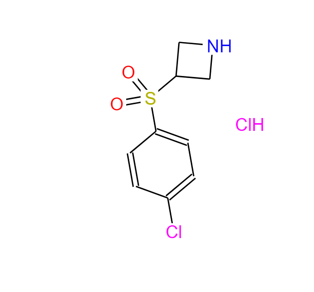 3-[(4-氯苯基)磺酰基]氮雜環(huán)丁烷鹽酸鹽,3-[(4-Chlorophenyl)sulfonyl]azetidine hydrochloride