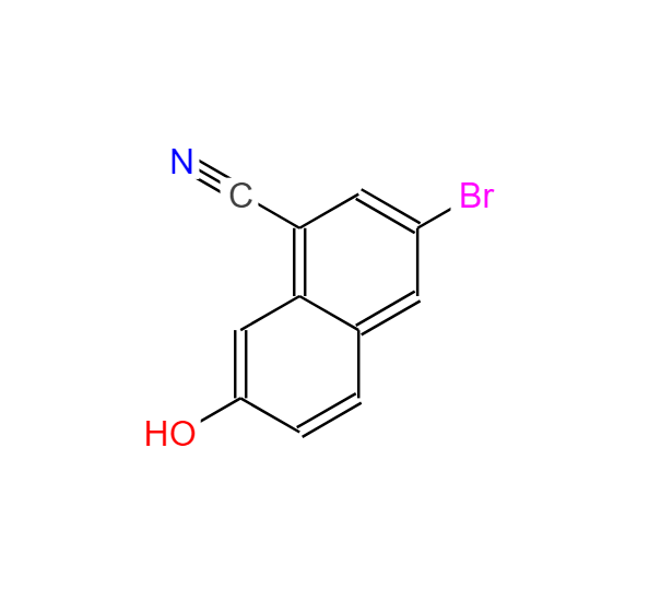 3-溴-7-羥基-1-萘腈,3-BROMO-7-HYDROXY-1-NAPHTHONITRILE