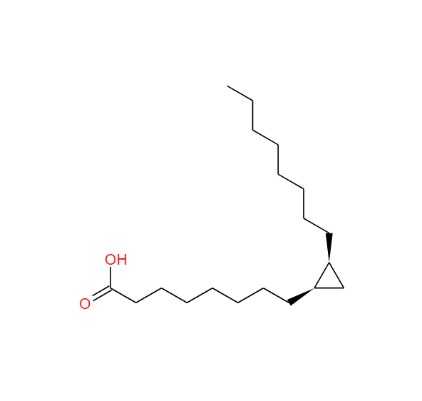 順式9,10-亞甲基十八烷酸,CIS-9,10-METHYLENEOCTADECANOIC ACID