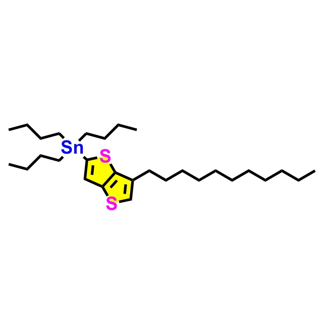 Tributyl(6-undecylthieno[3,2-b]thiophen-2-yl)stannane,Tributyl(6-undecylthieno[3,2-b]thiophen-2-yl)stannane