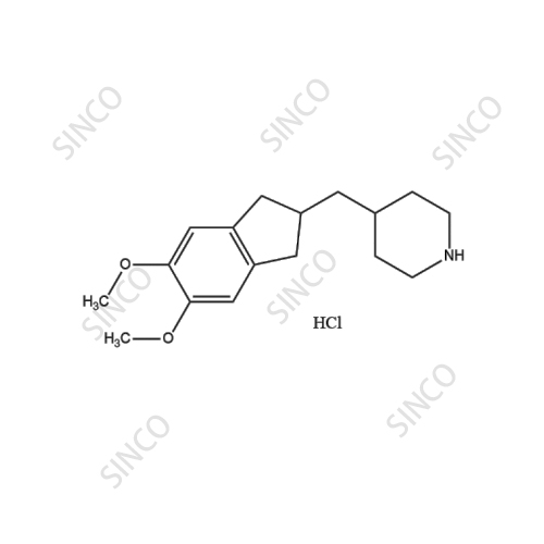 多奈哌齐杂质25盐酸盐,5,6-DiMethoxy-2-[(4-piperidyl)Methyl]indane Hydrochloride (Donepezil IMpurity)