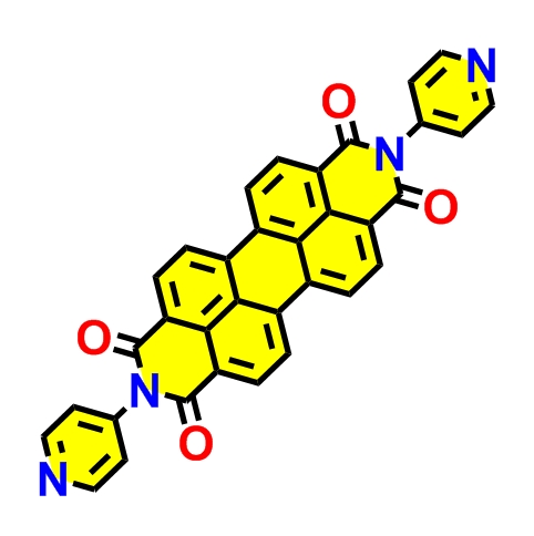 2,9-二-4-吡啶基-蒽并[2,1,9-DEF:6,5,10-D'E'F']二异喹啉-1,3,8,10(2H,9H)-四酮,2,9-Di(pyridin-4-yl)anthra[2,1,9-def:6,5,10-d'e'f']diisoquinoline-1,3,8,10(2H,9H)-tetraone