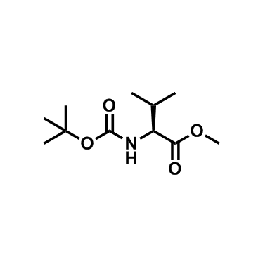 N-(叔丁氧基羰基)-L-缬氨酸甲酯,(S)-Methyl 2-((tert-butoxycarbonyl)amino)-3-methylbutanoate