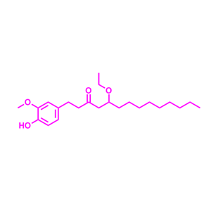 5-乙氧基-10-姜酚,5-Ethoxy-1-(4-hydroxy-3-methoxyphenyl)tetradecan-3-one