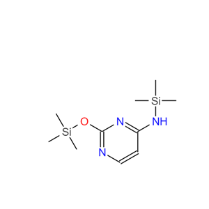 N-(三甲基硅基)-2-(三甲基硅氧基)-4-嘧啶胺,N-(Trimethylsilyl)-2-[(trimethylsilyl)oxy]pyrimidin-4-amine