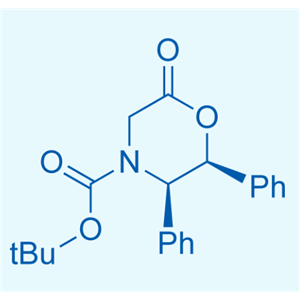(2S,3R)-N-叔丁氧羰基-2,3-二苯基吗啉-6-酮  112741-50-1