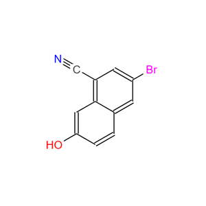 3-溴-7-羟基-1-萘腈