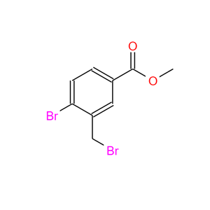 3-溴甲基-4-溴苯甲酸甲酯,4-BROMO-3-BROMOMETHYL-BENZOIC ACID METHYL ESTER