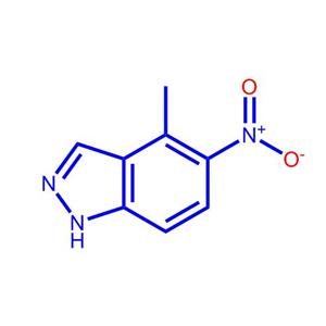 4-甲基-5-硝基-1H-吲唑,4-Methyl-5-nitro-1H-indazole
