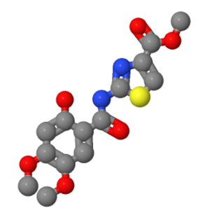 2 - [(2 - 羟基-4,5 - 二甲氧基苯甲酰基)氨基] -4 - 噻唑羧酸甲酯；877997-99-4