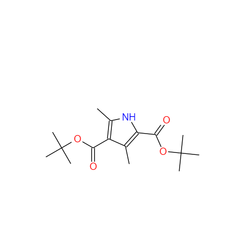 2,4-二甲基吡咯-3,5-二羧酸二叔丁酯,Di-(tert-butyl) 3,5-dimethyl-1H-pyrrole-2,4-dicarboxylate