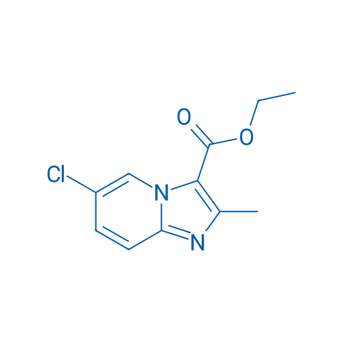 6-氯-2-甲基咪唑并[1,2-a]吡啶-3-甲酸乙酯,Ethyl 6-chloro-2-methylimidazo[1,2-a]pyridine-3-carboxylate