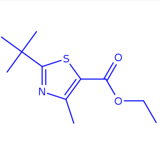 ethyl 2-(tert-butyl)-4-methylthiazole-5-carboxylate,ethyl 2-(tert-butyl)-4-methylthiazole-5-carboxylate