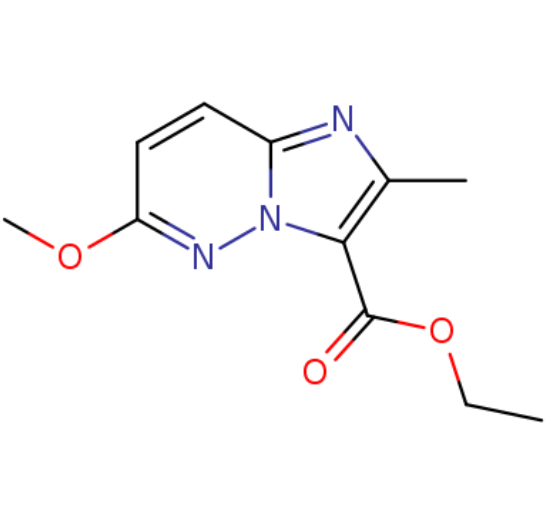 ethyl 6-methoxy-2-methylimidazo<1,2-b>pyridazine-3-carboxylate,ethyl 6-methoxy-2-methylimidazo<1,2-b>pyridazine-3-carboxylate