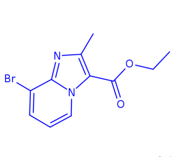 ethyl 8-bromo-2-methylimidazo[1,2-a]pyridine-3-carboxylate,ethyl 8-bromo-2-methylimidazo[1,2-a]pyridine-3-carboxylate