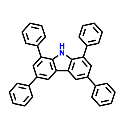 1,3,6,8-四苯基-9H-咔唑,1,3,6,8-tetraphenyl-9H-carbazole