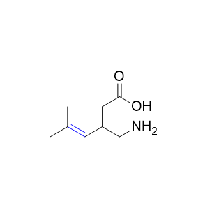 普瑞巴林杂质E,3-(aminomethyl)-5-methylhex-4-enoic acid