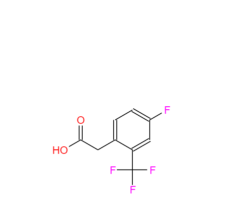 4-氟-2-(三氟甲基)苯乙酸,4-FLUORO-3-(TRIFLUOROMETHYL)PHENYLACETIC ACID