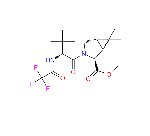 （1R，2S，5S）-3-（（S）-3,3-二甲基-2-（2,2,2-三氟乙酰氨基）丁?；?6,6-二甲基-3-氮雜雙環(huán)[3.1.0]己烷-2-羧酸酯,(1R, 2S, 5S) - 3 - ((s) - 3,3-dimethyl-2 - (2,2,2-trifluoroacetamido) butyryl) - 6,6-dimethyl-3-azabicyclo [3.1.0] hexane-2-carboxylate