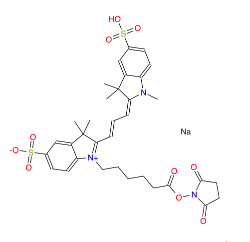 水溶性CY3-NHS酯,sulfo-CY3 NHS ESTER