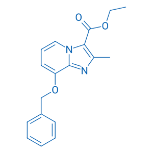 2-甲基-8-(苄氧基)咪唑并[1,2-a]吡啶-3-甲酸乙酯