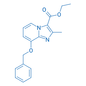 2-甲基-8-(芐氧基)咪唑并[1,2-a]吡啶-3-甲酸乙酯