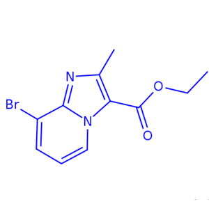 ethyl 8-bromo-2-methylimidazo[1,2-a]pyridine-3-carboxylate,ethyl 8-bromo-2-methylimidazo[1,2-a]pyridine-3-carboxylate