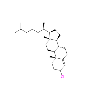 (3α)-3-氯胆甾烯-4-烯,(3alpha)-3-chloro-Cholest-4-ene