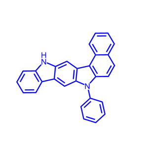 7-phenyl-7,13-dihydrobenzo[g]indolo[3,2-b]carbazole,7-phenyl-7,13-dihydrobenzo[g]indolo[3,2-b]carbazole