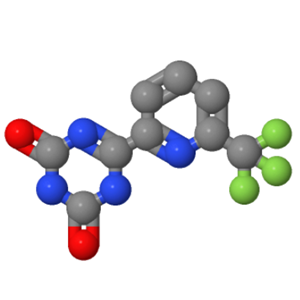 6-(6-(三氟甲基)吡啶-2-基)-1,3,5-三嗪-2,4(1H,3H)-二酮；1446507-38-5